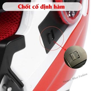 Mũ Bảo Hiểm Fullface EGO E9 NEW, Mũ Lật Hàm Phiên Bản Mới 2 Kính [CHÍNH HÃNG].