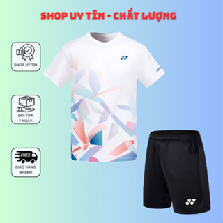 Bộ Quần Áo Cầu Lông Nam Nữ Yonex - Chất Liệu Cotton Vô Cùng Thoáng Mát Thấm Hút Mồ Hôi A5