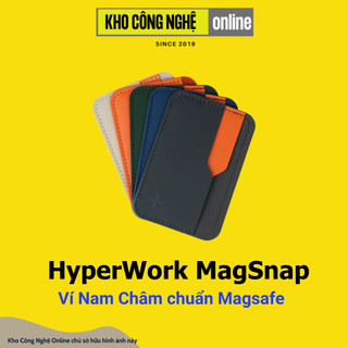  Ví Nam Châm HyperWork MagSnap  Tương Thích Chuẩn Magsafe  - Hàng Chính Hãng 