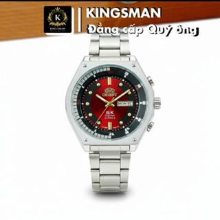 Đồng hồ cơ Orient SK mặt lửa 3 đinh huyền thoại Dây thép không gỉ bảo hành 12 tháng