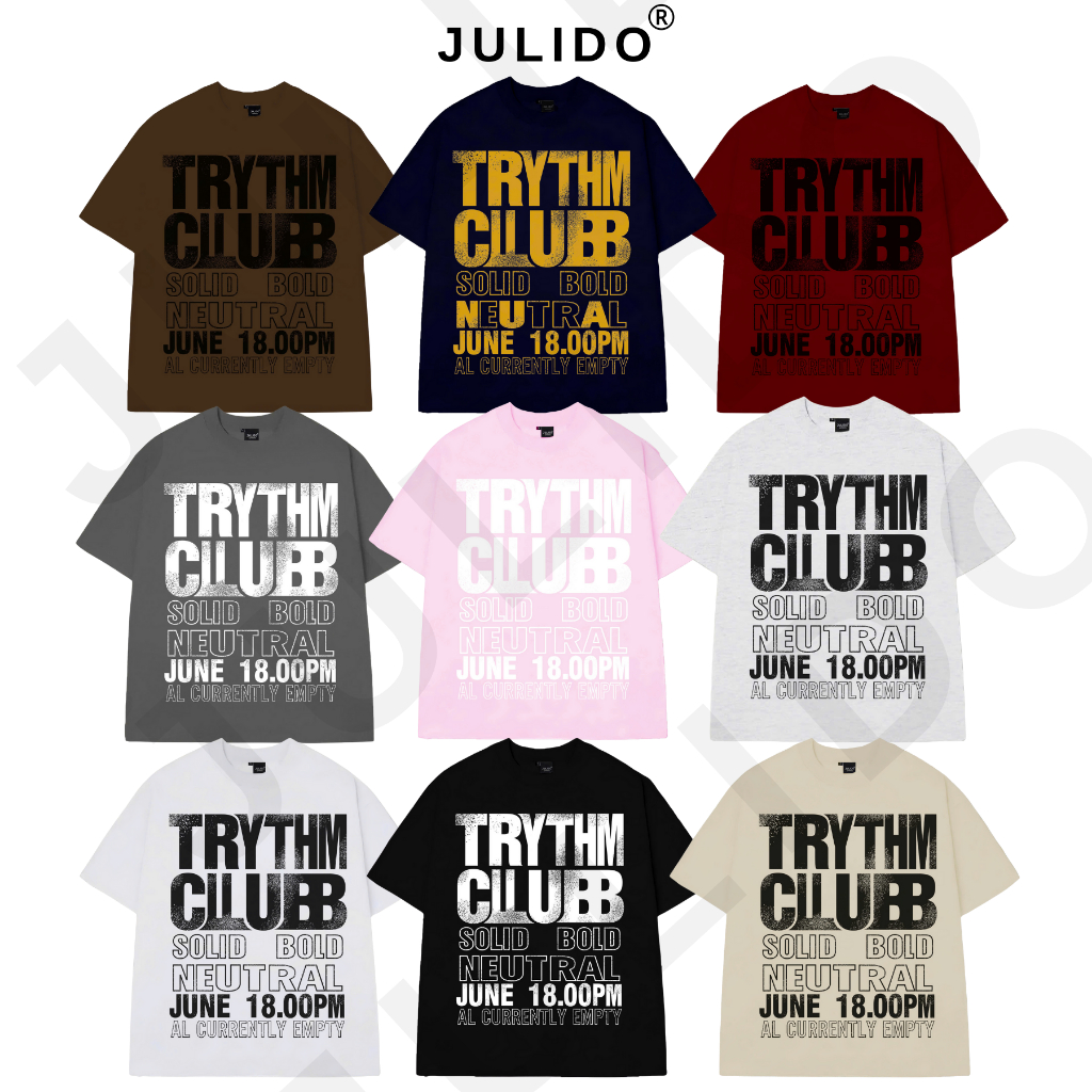 Áo thun nam nữ cổ tròn JULIDO  logo In hình Chất liệu cotton cao cấp, thoáng mát | BigBuy360 - bigbuy360.vn