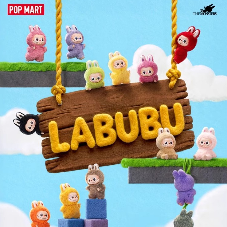 POPMART THE MONSTERS Mini The Monsters Pin For Love CHỮ CÁI TỪ A TỚI Z Trang Trí LABUBU V4 - CHÍNH H