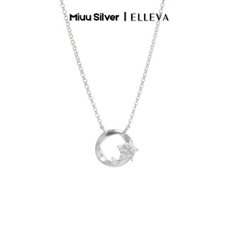 [BST NỔI BẬT] Dây chuyền bạc nữ xi bạch kim Miuu Silver, vòng cổ nữ Elleva Mobius Star