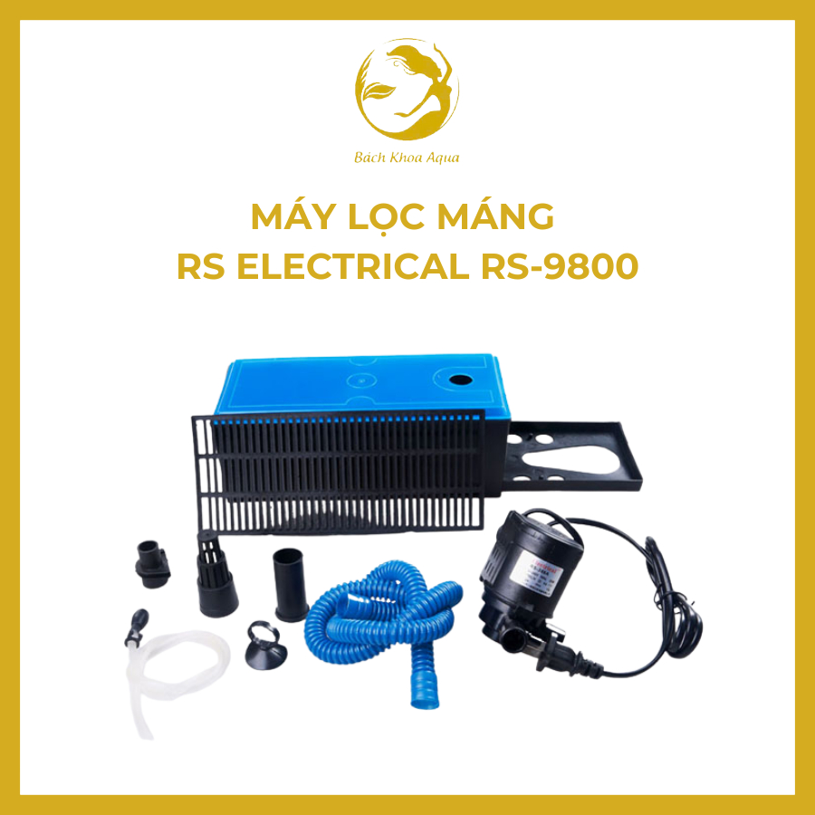 Máy lọc máng RS Electrical RS-9800 – Lọc hồ cá thủy sinh, tiết kiệm điện