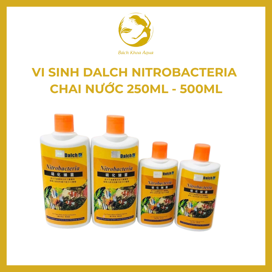Vi sinh nước Dalch Nitrobacteria chai 250ml - 500ml