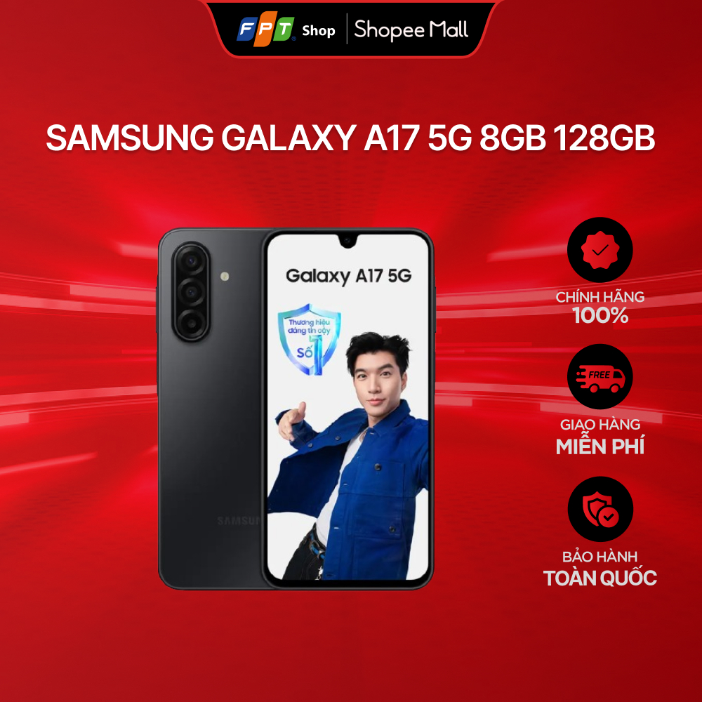 [Chỉ GH tận nơi] Điện Thoại Samsung Galaxy A17 5G 8GB 128GB | BigBuy360 - bigbuy360.vn