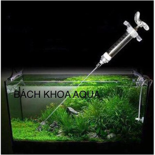 Xi lanh châm phân nước, thuốc diệt rêu cho bể thủy sinh