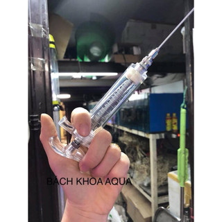 Xi lanh châm phân nước, thuốc diệt rêu cho bể thủy sinh
