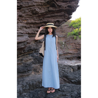  Đầm suôn ulzzang xếp bèo cổ 