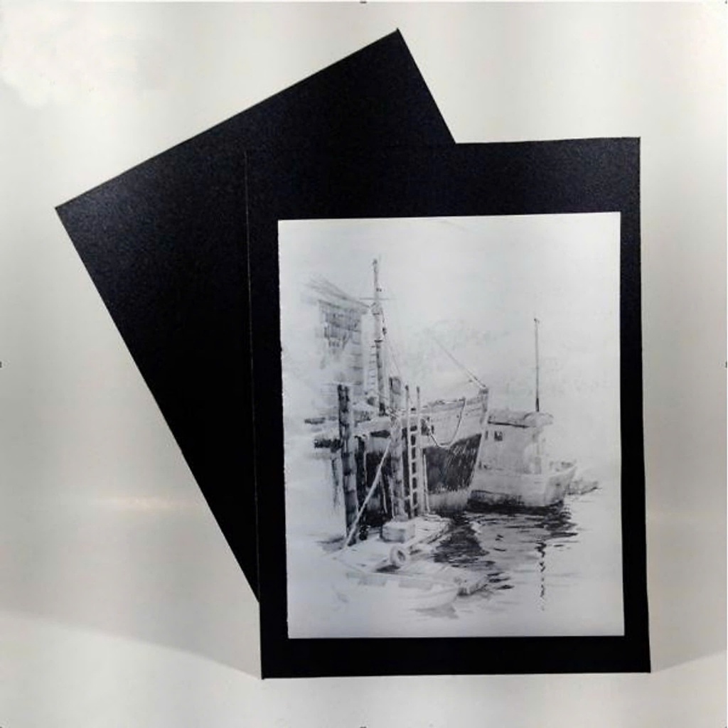 [TL ART STORE] - Bảng Vẽ Đen / Bảng Đen Kê Giấy Vẽ A4 / A3