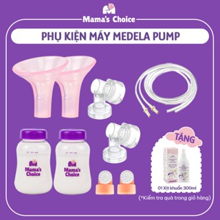 Bộ Phụ Kiện Hút Sữa Phễu Silicone Dùng Cho Máy Medela Pump In Style Advanced, Kiểm Định An Toàn, Hút Sữa Êm Ái Hiệu Quả