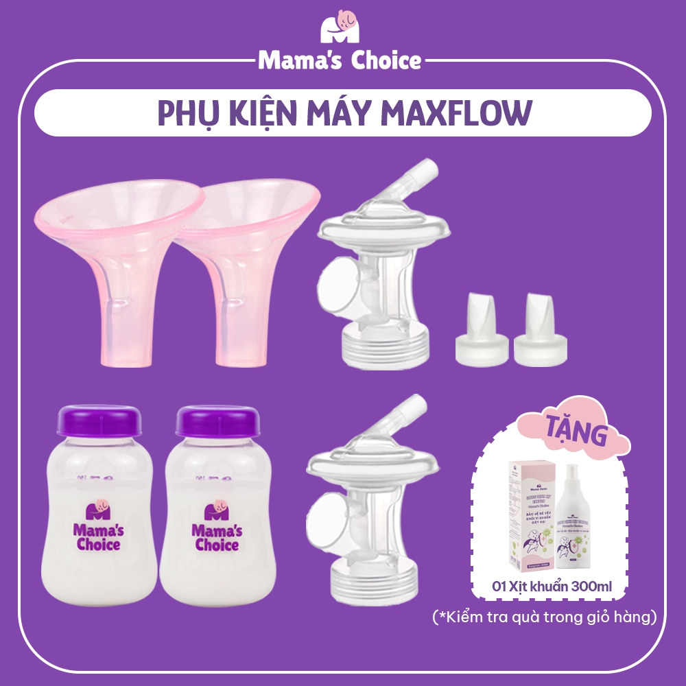  Bộ Phụ Kiện Hút Sữa Phễu Silicone Cho Máy Medela MaxFlow Swing Maxi Freestyle Sonata Freestyle Flex Nhiều Size Phễu 