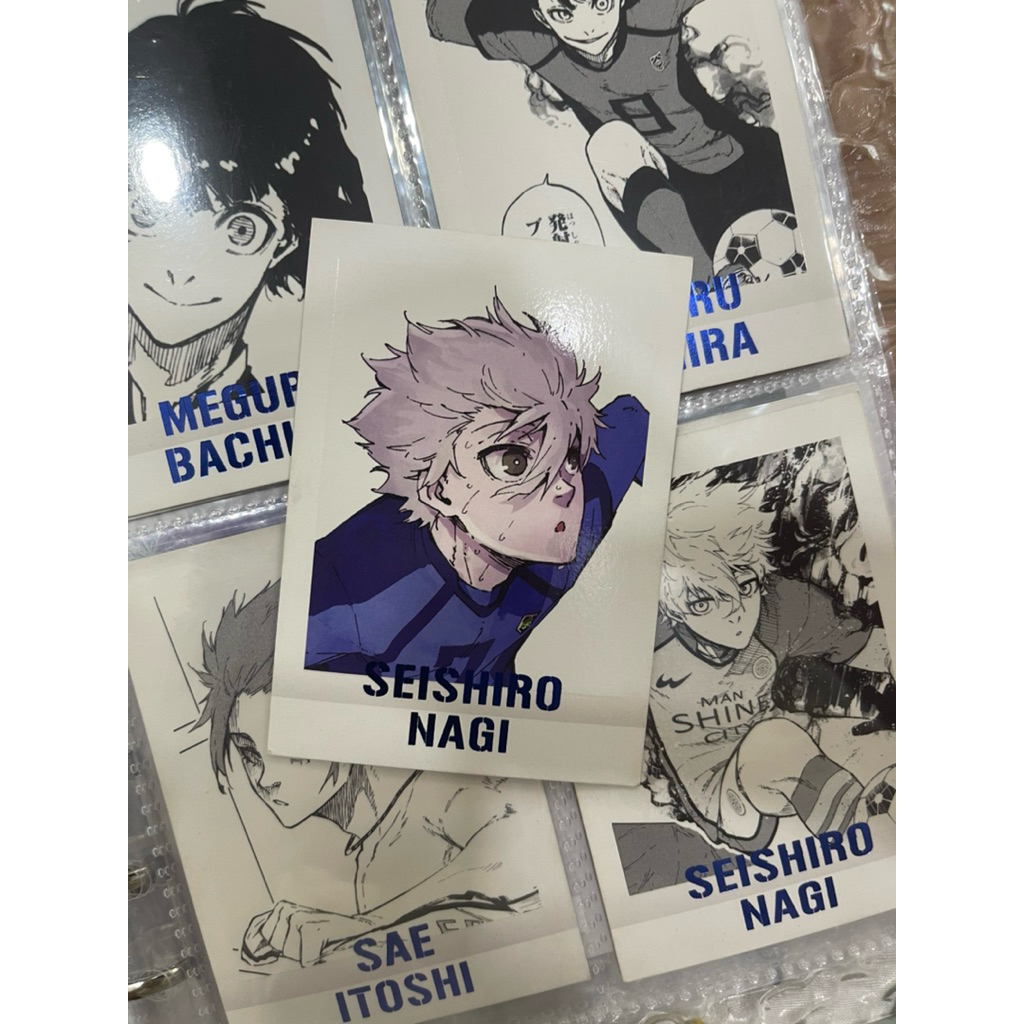 [HÀNG OFF - SẴN] Card off Blue Lock giá 🌰Nagi, Sae, Bachira…