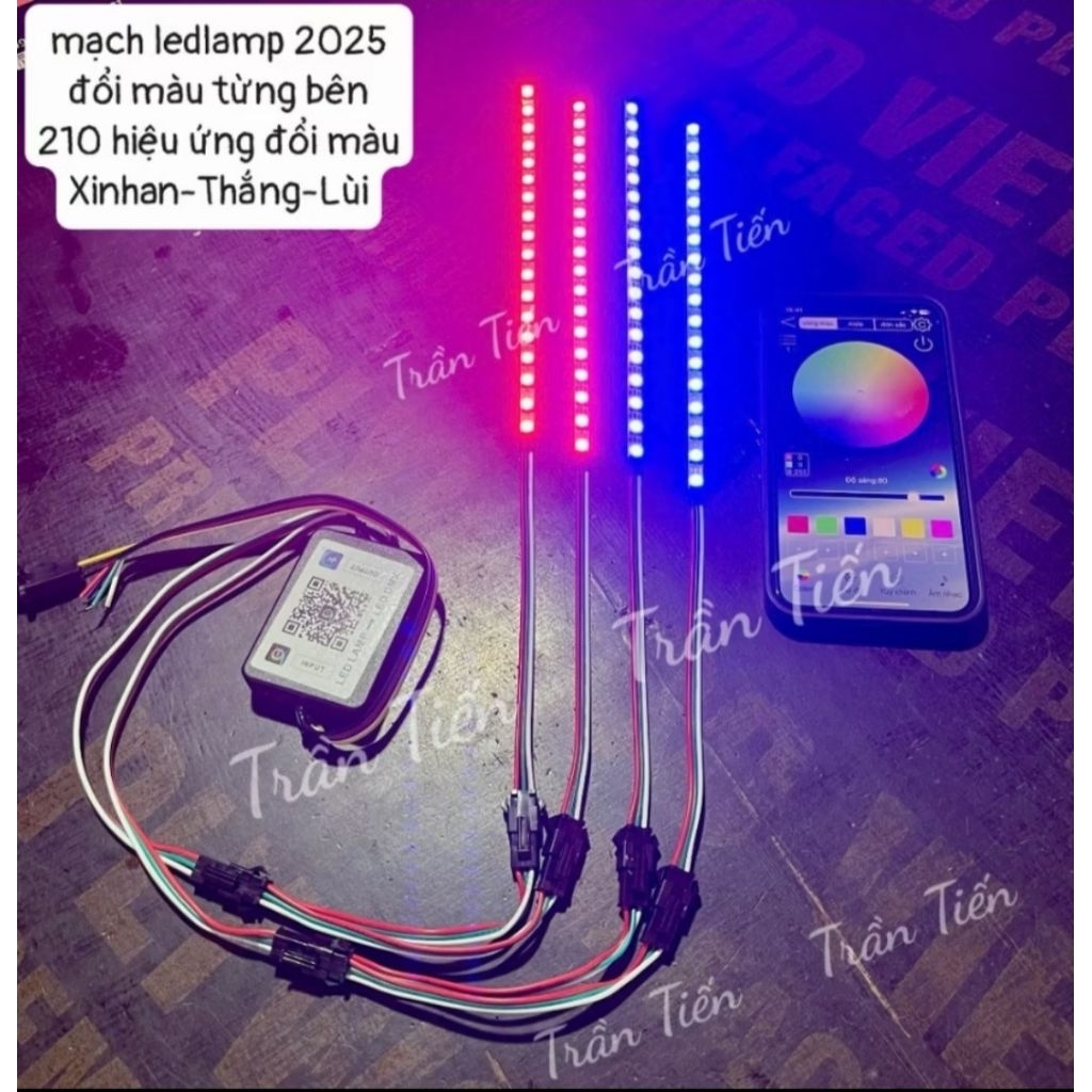 Mạch audi LED lamp mẫu mới 2025 (42 hiệu ứng khởi động )