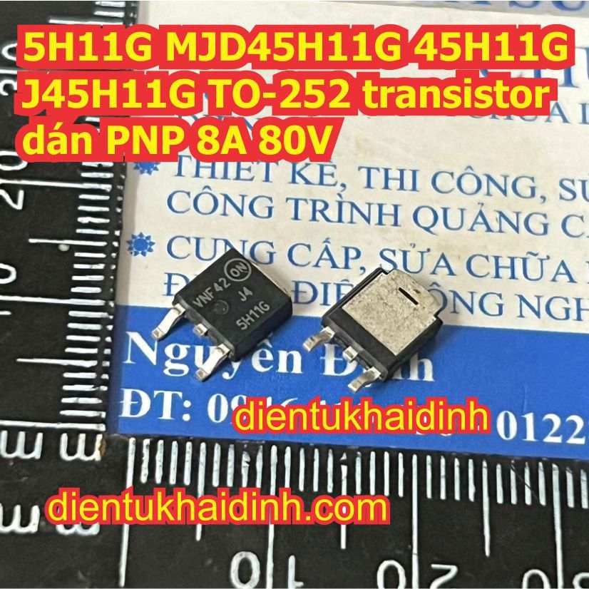 5 con 4H11G MJD44H11G J44H11G 44H11G / 5H11G MJD45H11G 45H11G J45H11G TO-252 /TO-251 transistor NPN 