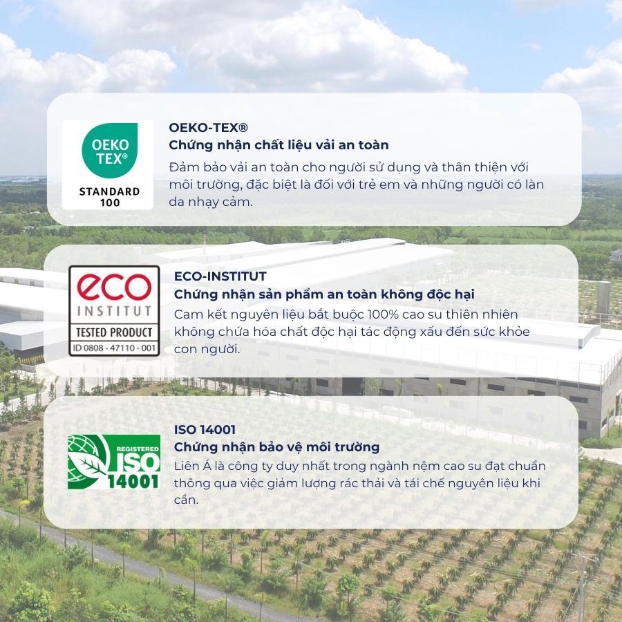 Gối Cao Su Lượn Sóng Contour Liên Á Đạt Chuẩn ECO An Toàn, Thiết Kế Công Thái Học Nâng Đỡ Êm Ái | BigBuy360 - bigbuy360.vn