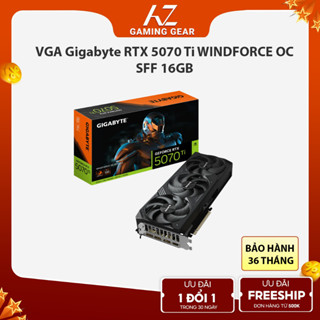 Card Màn Hình GIGABYTE GeForce RTXTM 5070 Ti WINDFORCE OC SFF 16G Chính hãng - bảo hành 36 tháng