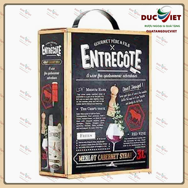 Vang Bịch Entrecote 3 Lít