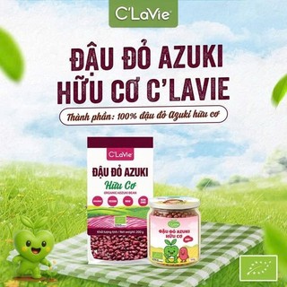 [Date T12/2026] Đậu Đỏ Azuki Hữu Cơ C'LAVIE 200g