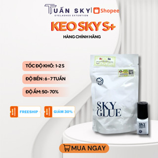 Keo nối mi SKY GLUE S+ (1-2s), D+ (3-4s), TS (Adhesive-New Sky 5g)- dụng cụ nối mi Tuấn Sky