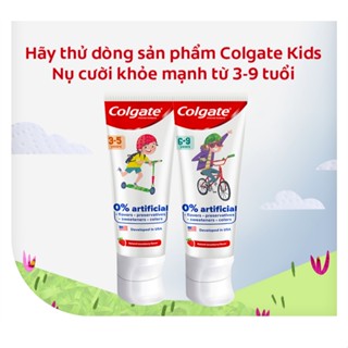  Kem đánh răng Colgate Kid cho bé 3-5 tuổi 6-9 tuổi không chất bảo quản 80g 