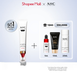   LIVE  Kem mắt cho mặt nâng cơ săn chắc  cấp ẩm căng bóng  mờ nám sáng da AHC 30ML 