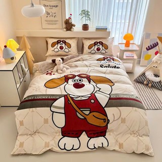 Bộ Chăn Ga Gối Nỉ Nhung 3D ĐỦ 5 MÓN