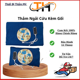 Thảm, Gối Ngải Cứu Điện, Đệm Sưởi Ngải Cứu Đông Y Nội Địa Trung Hỗ Trợ Đau Vai Gáy, Lưng, Xương Khớp