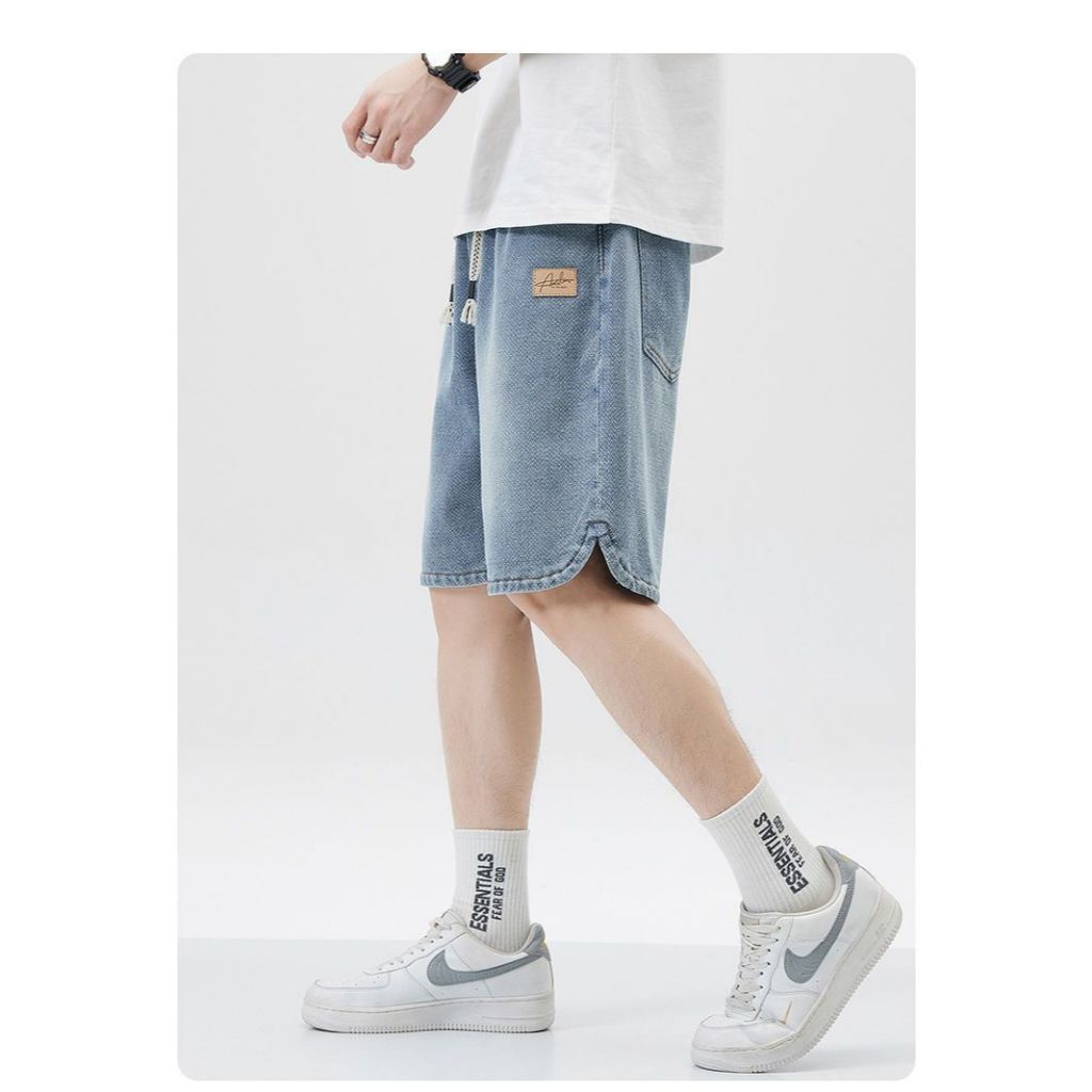 Quần Short Jean Nam Phong Cách Hàn Quôc