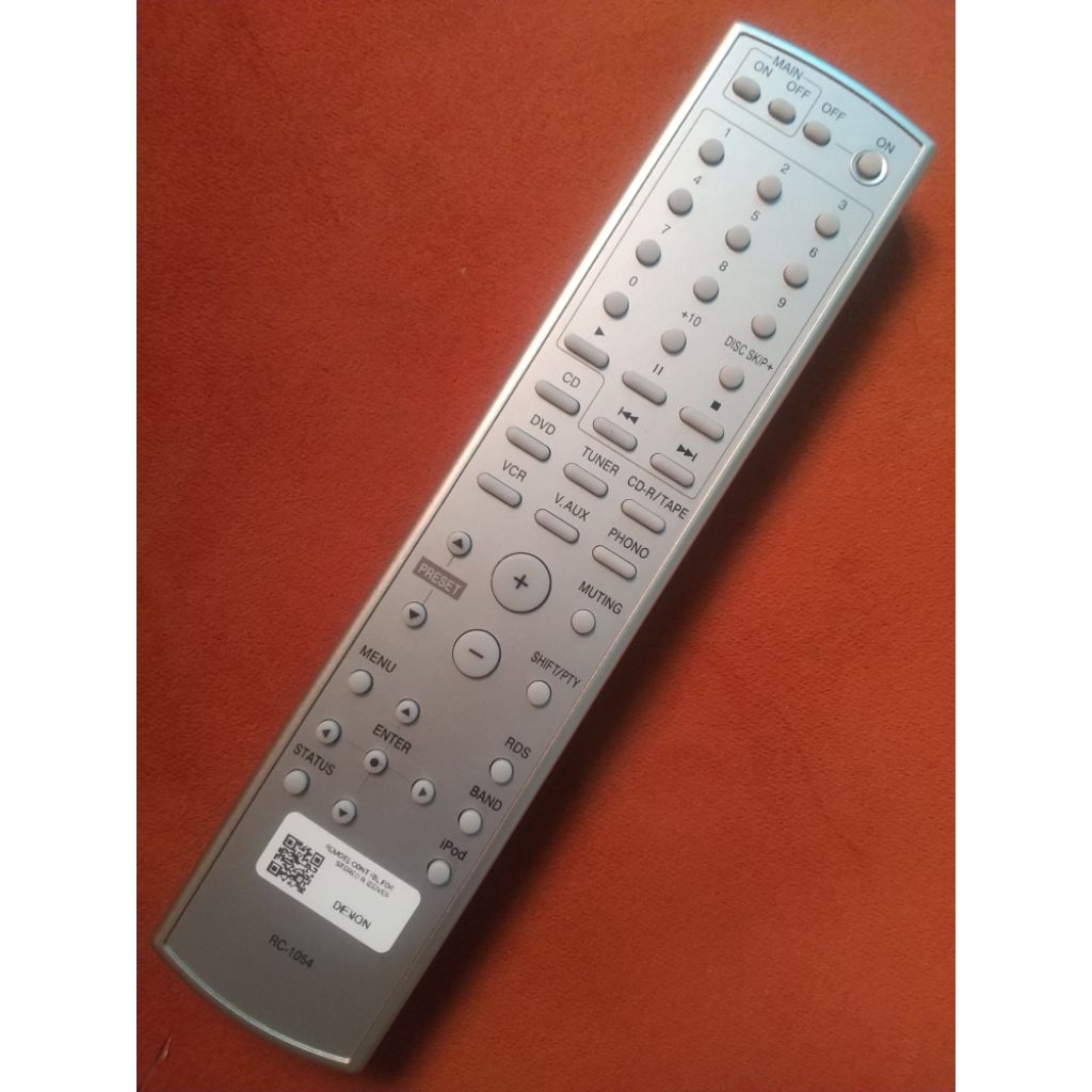 AUDIO¹05⁴🔉 Remote DENON Stereo DRA Seri Điều khiển Ampli 2 kênh DENON mã DRA Stereo Receiver Amply H