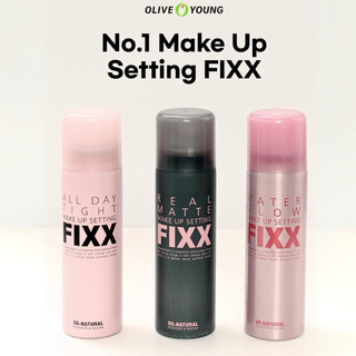   chính hãng 100%  Xịt Khóa Makeup Toàn Diện Fixx So Natural Từng Loại Da All Day Tight - Real Matte - Water Glow 