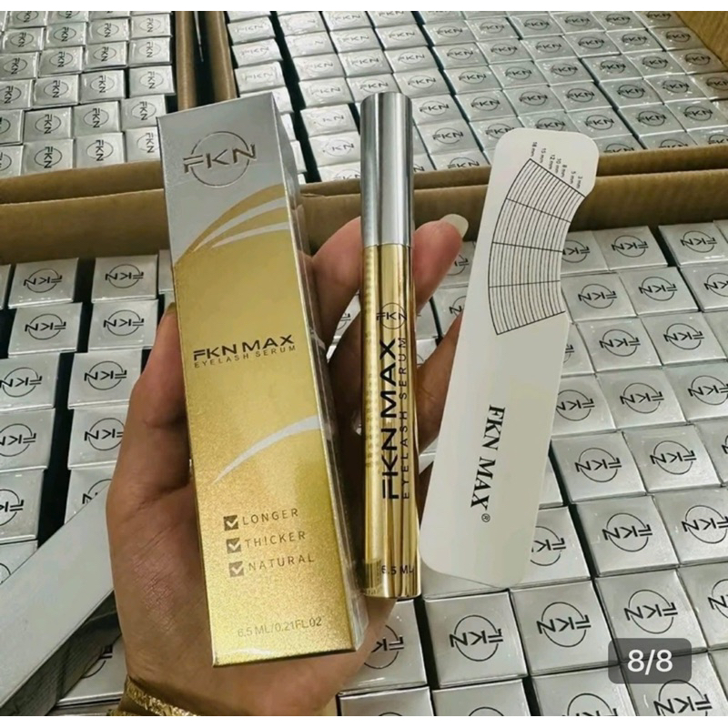 (Chính Hãng) Serum dưỡng mi FKN MAX Dưỡng lông mi dài cong vút giảm gãy rụng