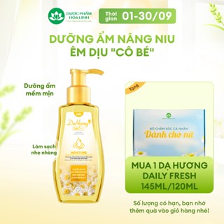 Dung dịch vệ sinh Dạ Hương Daily Fresh Moisture - Tăng cường thành phần DƯỠNG ẨM 145ml
