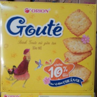  Bánh Goute mè giòn tan  hộp  8 cái. 