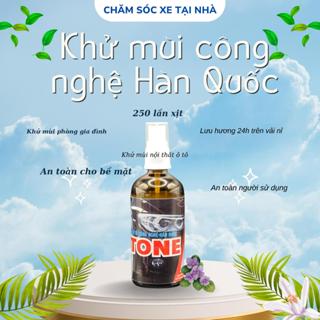  Chai Xịt Khử Mùi Tạo Thơm Ô Tô Công Nghệ Hàn Quốc BtoneCar - 250 Lần Xịt 