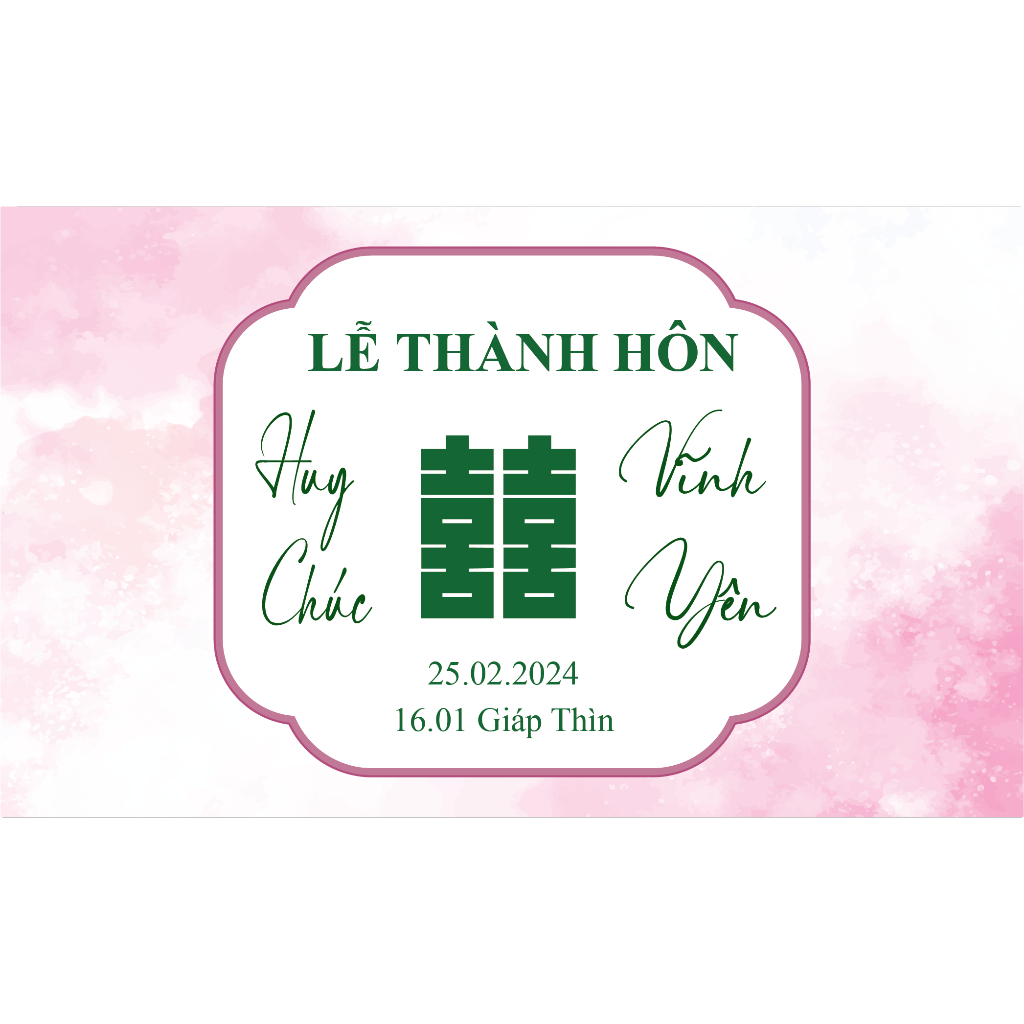 PHÔNG CƯỚI - CHẤT LIỆU BẠT HIFLEX - FREE THIẾT KẾ, MẪU MÃ ĐA DẠNG