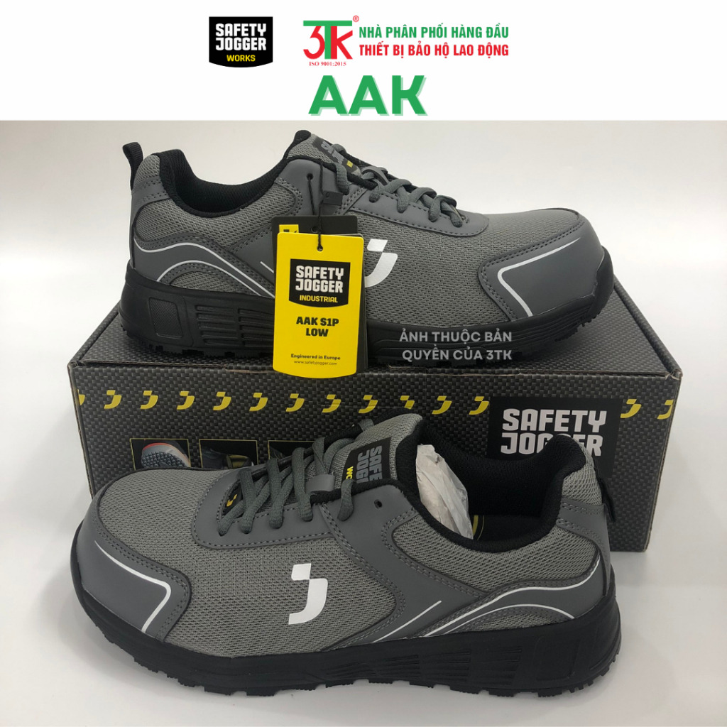 [CHÍNH HÃNG] Giày bảo hộ Safety Jogger AAK - ESD chống và xả tĩnh điện, siêu nhẹ