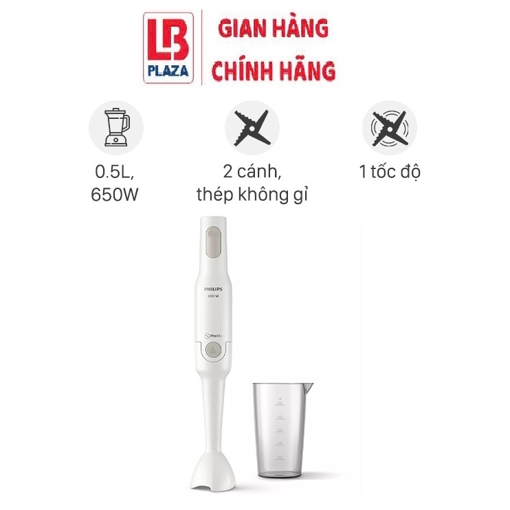 (Chính hãng) Máy xay cầm tay Philips HR2531