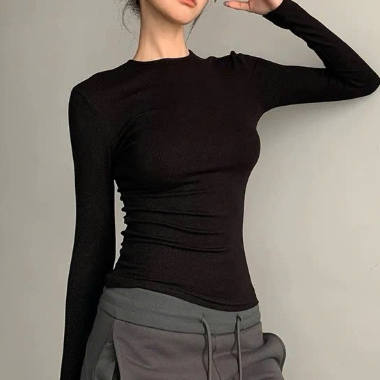 Áo thun dài tay giữ nhiệt mùa lạnh chất liệu thun cotton borip co giãn 4 chiều ATD-05 | BigBuy360 - bigbuy360.vn