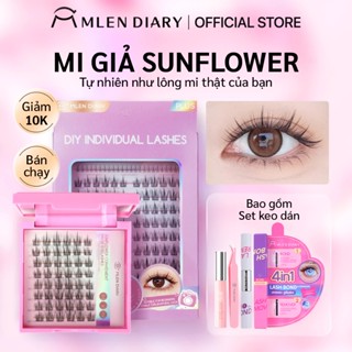 Mi Giả Hoa Hướng Dương MLEN DIARY CHÍNH HÃNG Dễ Sử Dụng Tạo Hiệu Ứng Mắt To Tự Nhiên