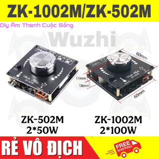  ZK-1002M ZK-502M Wuzhi Mạch Khuếch đại âm thanh Bluetooth DIY - 
