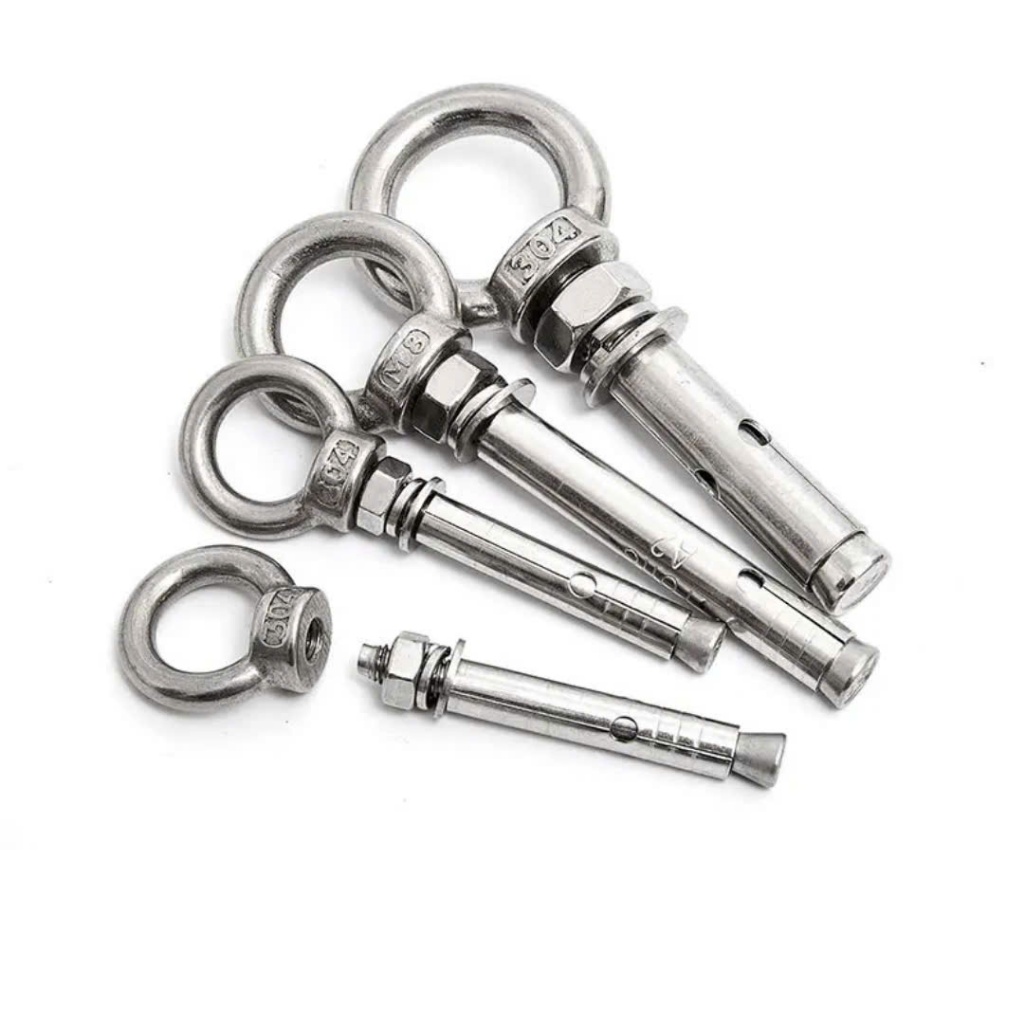 Bulong khoen neo INOX 304 ( Móc neo tròn inox 304 )