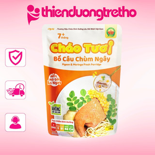  Cháo Tươi Bồ Câu Chùm Ngây Cây Thị 240G - Mở Gói Ăn Ngay 