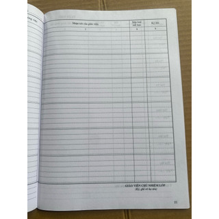Sổ Ghi Đầu Bài Cấp 2 3 ( 80 Trang )