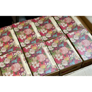 10 Hộp kraft đựng bánh trung thu (50-80g) hoạ tiết vintage