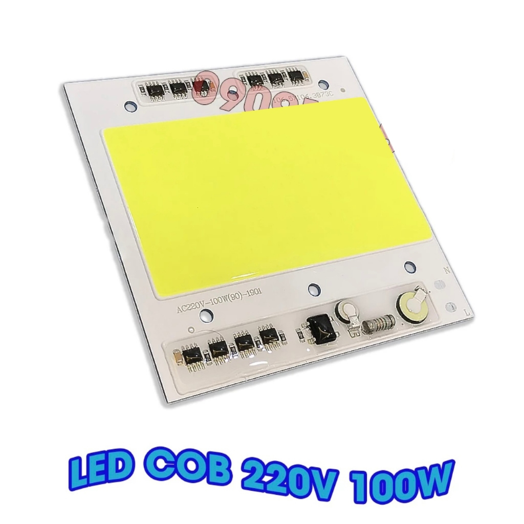 Hạt COB LED | 100w-220V | Trắng - Vàng