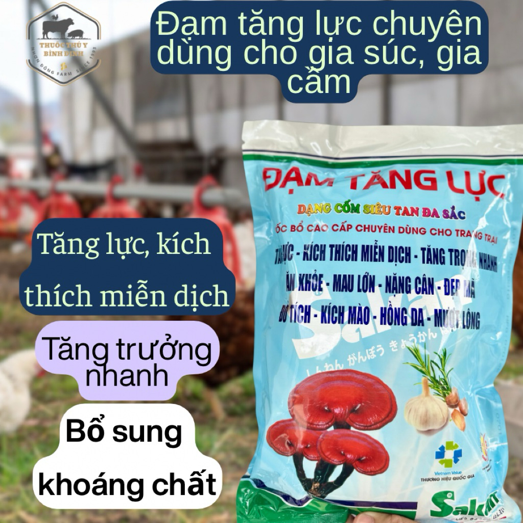 Đạm tăng lực cho gia súc gia cầm hàng chính hãng sakan