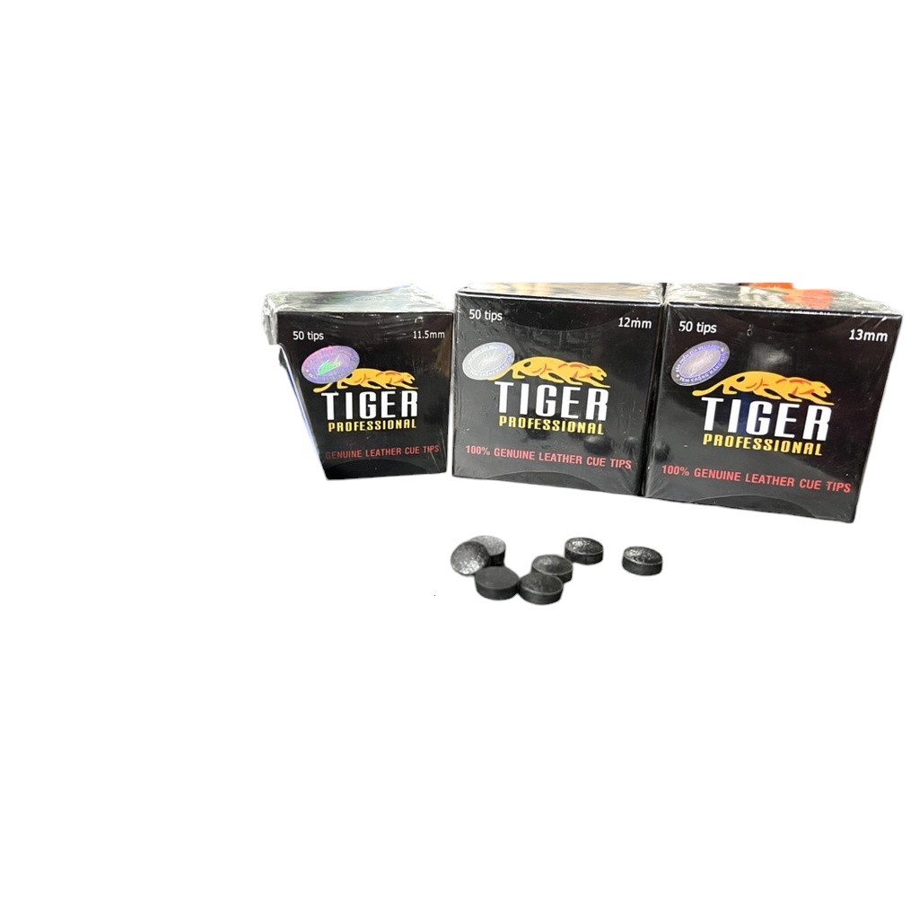 [Hộp 50 Viên] Đầu Cơ Bida Tiger - 13mm