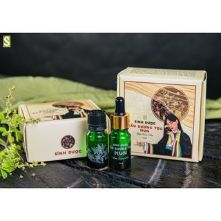 Dưỡng Tóc MUN Thảo Dược HTX Sinh Dược 10ml, dưỡng hỗ trợ mọc tóc, mềm tóc