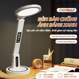 Đèn Học Chống Cận Gấp Gọn - Cao Cấp Như Đèn Làm Việc: Pin trâu, 3 màu ánh sáng, 5 mức sáng linh hoạt